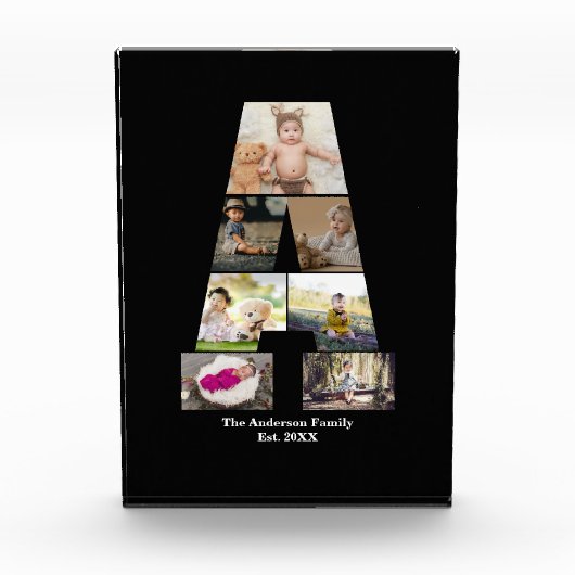 Ontwerp je eigen brief in een fotocollage fotoblokken (Voorkant)