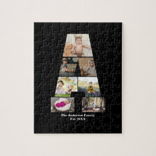 Ontwerp je eigen brief in een fotocollage legpuzzel