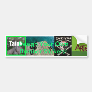 Ontwerp je eigen Bumperstickers! Bumpersticker