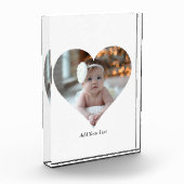 Ontwerp je eigen enkele hartvormige foto (Links)