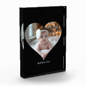 Ontwerp je eigen enkele hartvormige foto (Links)