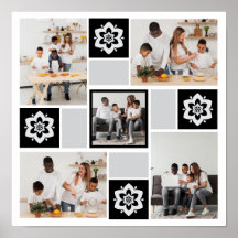 Ontwerp je eigen Floral 5 fotocollage