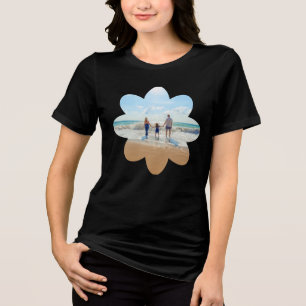 Ontwerp je eigen gepersonaliseerde foto Tri-Blend shirt