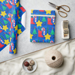 Ontwerp je eigen geschenkverpakking met de kunst v cadeaupapier