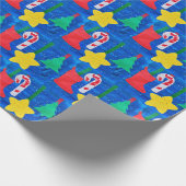 Ontwerp je eigen geschenkverpakking met de kunst v cadeaupapier (Hoek)