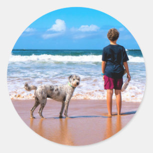 Ontwerp je eigen huisdier foto stickers gepersonal