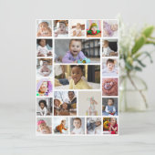 Ontwerp je eigen ingelijste kunst van 22 foto's co kaart (Staand voorkant)