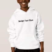 Ontwerp Je Eigen Jongens Pullover Hoodie (Voorkant)