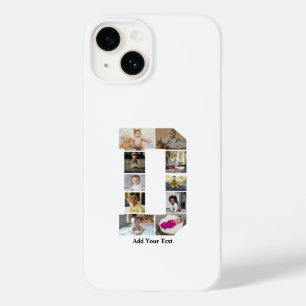 Ontwerp je eigen letter D fotocollage Case-Mate iPhone 14 Hoesje