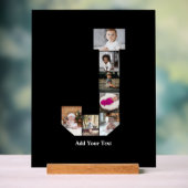 Ontwerp je eigen letter J foto-collage poster (Neutraal)