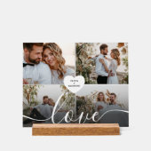 Ontwerp je eigen liefde collage fotografie acryl bord (Voorkant)