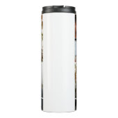 Ontwerp je eigen liefde collage fotografie thermosbeker (Achterkant)