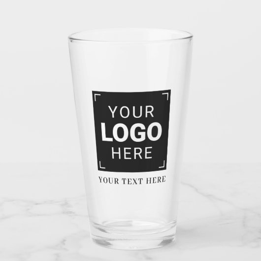 Ontwerp Je Eigen Logo Design Glas (Voorkant)