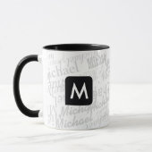 ontwerp je eigen naam coole blk. mok (Links)