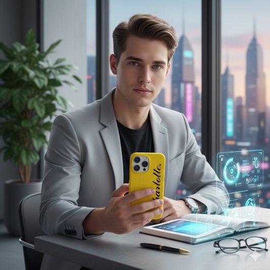 Ontwerp je eigen naam op dit goud Case-Mate iPhone case