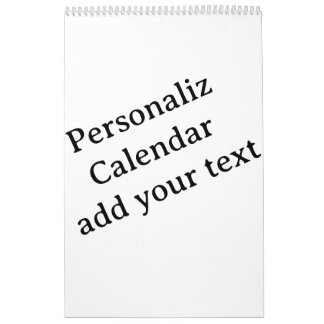 Ontwerp je eigen op maat gemaakte Medium Kalender