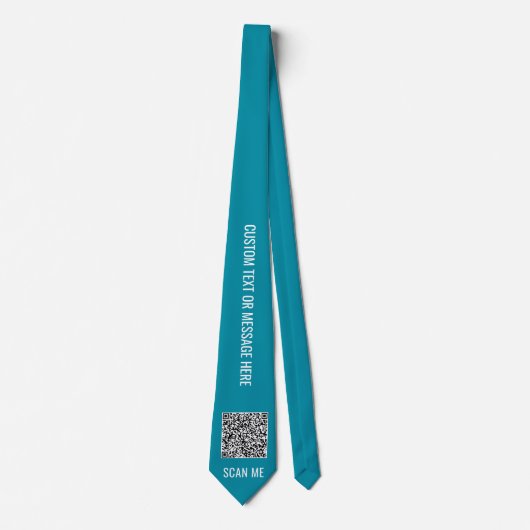 Ontwerp Je Eigen QR-code en Tekst Das Voorbeeld (Voorkant)