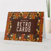 Ontwerp je eigen Retro Kaarten! Kaart (Voorkant)
