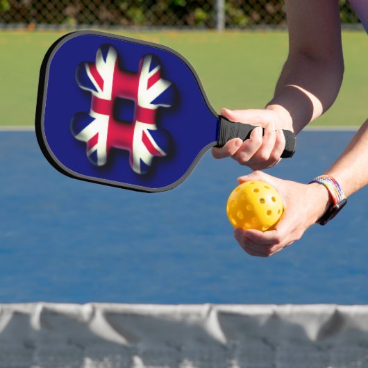 Ontwerp je eigen Schattigee Nice and Lovely Hashta Pickleball Paddle (Insitu)