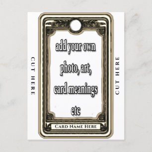 Ontwerp je eigen Tarot Kaart