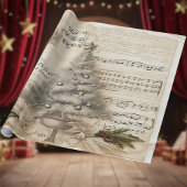  Ontwerp Kerst Musical Wrapping Paper Cadeaupapier