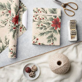  ontwerp kerstinpakpapier cadeaupapier