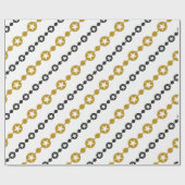 Ontwerp kerstpatroon cadeaupapier (Vlak)