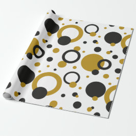 Ontwerp kerstpatroon cadeaupapier