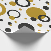 Ontwerp kerstpatroon cadeaupapier (Hoek)