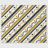 Ontwerp kerstpatroon cadeaupapier (Vlak)