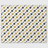 Ontwerp kerstpatroon cadeaupapier (Vlak)