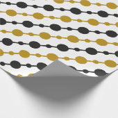 Ontwerp kerstpatroon cadeaupapier (Hoek)