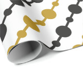 Ontwerp kerstpatroon cadeaupapier (Rol Hoek)