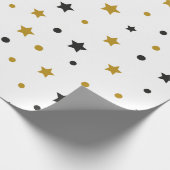 Ontwerp kerstpatroon cadeaupapier (Hoek)