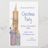 Ontwerp kerstuitnodiging flyer (Voorkant)