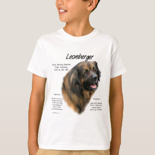 Ontwerp Leonberger Geschiedenis T-shirt