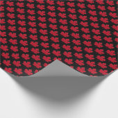 Ontwerp met aple Leaf Cadeaupapier (Hoek)