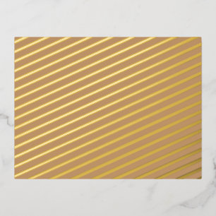 Ontwerp met een bruine achtergrond en witte rand folie feestdagen briefkaart