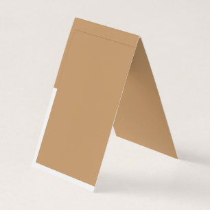 Ontwerp met een bruine achtergrond en witte rand visitekaartjes