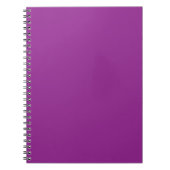 Ontwerp met een verbluffende Paarse achtergrond en Notitieboek (Voorkant)