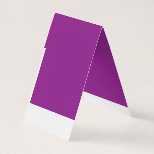 Ontwerp met een verbluffende Paarse achtergrond en Visitekaartjes (Achterkant)