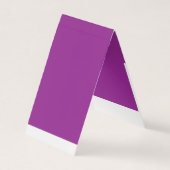 Ontwerp met een verbluffende Paarse achtergrond en Visitekaartjes (Voorkant)
