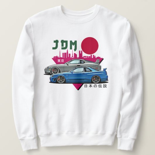 Ontwerp met JDM-stijl Trui (Design voorkant)