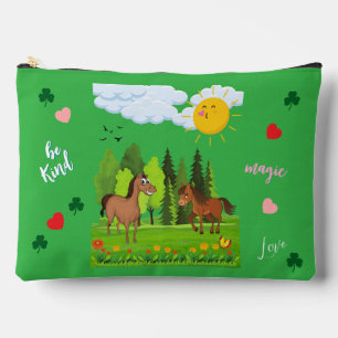 Ontwerp met kleine paardjes voor kinderen etui