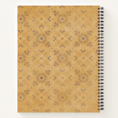 ontwerp met Retropatroon Notitieboek (Achterkant)