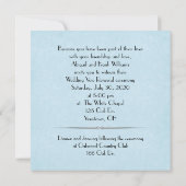 ontwerp met zwart en zilver op blauw kaart (Achterkant)