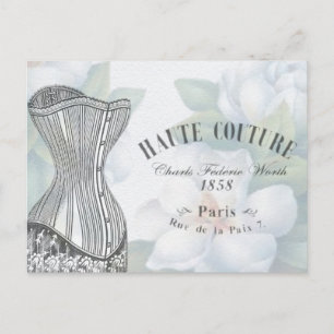 ontwerp Mode Haute Couture Briefkaart