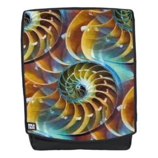 Ontwerp Nautilus Shell Rugtassen
