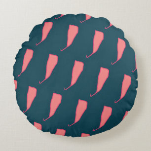 Ontwerp op kruidenwijze Ronde Pillow Rond Kussen