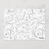 "Ontwerp op maat gemaakte vakantie Briefkaarten ge (Achterkant)